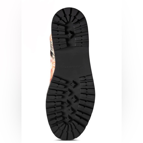 LAURA ASHLEY La Serina Boots Velvet Quilted Size 9 Orange by Aerosoles - Picture 7 of 16